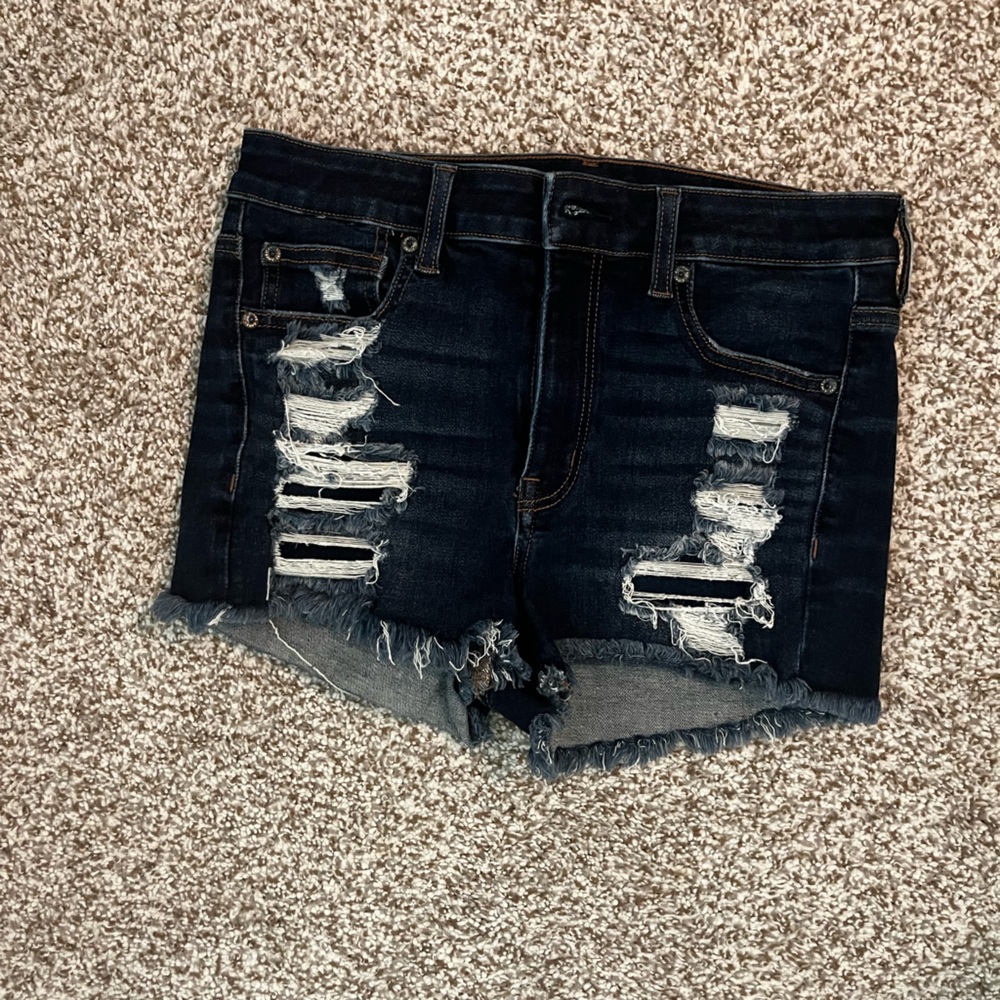 American Eagle Outfitters Dark Denim Jean Shorts
